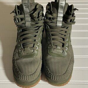 Nike Lunar Force 1 Duckboot Olive 2016 Flyknit ACG Mens Footwear Size 10